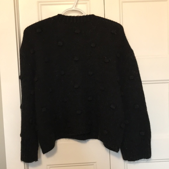 Zara oversized polka dot knit sweater - Picture 4 of 4
